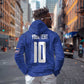 Custom Cape Verde National Football Hoodie Glory Blue Sharks - African Pride
