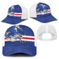 Cape Verde National Football Mesh Trucker Cap Glory Blue Sharks - African Pride