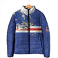 Custom Cape Verde National Football Padded Jacket Glory Blue Sharks - African Pride