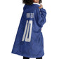Custom Cape Verde National Football Wearable Blanket Hoodie Glory Blue Sharks - African Pride