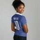Custom Cape Verde National Football Women Polo Shirt Glory Blue Sharks - African Pride
