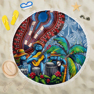 Afro-Caribbean Beach Blanket African Dashiki Style with Caribbean Music with Blue Iguanas - African Pride