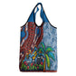 Afro-Caribbean Grocery Bag African Dashiki Style with Caribbean Music with Blue Iguanas - African Pride