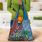 Afro-Caribbean Grocery Bag African Dashiki Style with Caribbean Music with Blue Iguanas - African Pride
