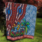 Afro-Caribbean Quilt African Dashiki Style with Caribbean Music with Blue Iguanas - African Pride