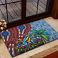Afro-Caribbean Rubber Doormat African Dashiki Style with Caribbean Music with Blue Iguanas - African Pride