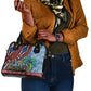 Afro-Caribbean Shoulder Handbag African Dashiki Style with Caribbean Music with Blue Iguanas - African Pride