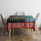Afro-Caribbean Tablecloth African Dashiki Style with Caribbean Music with Blue Iguanas - African Pride