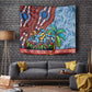 Afro-Caribbean Tapestry African Dashiki Style with Caribbean Music with Blue Iguanas - African Pride