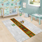 Ghana National Football Custom Area Rug Kente Motifs Sporty Style - African Pride