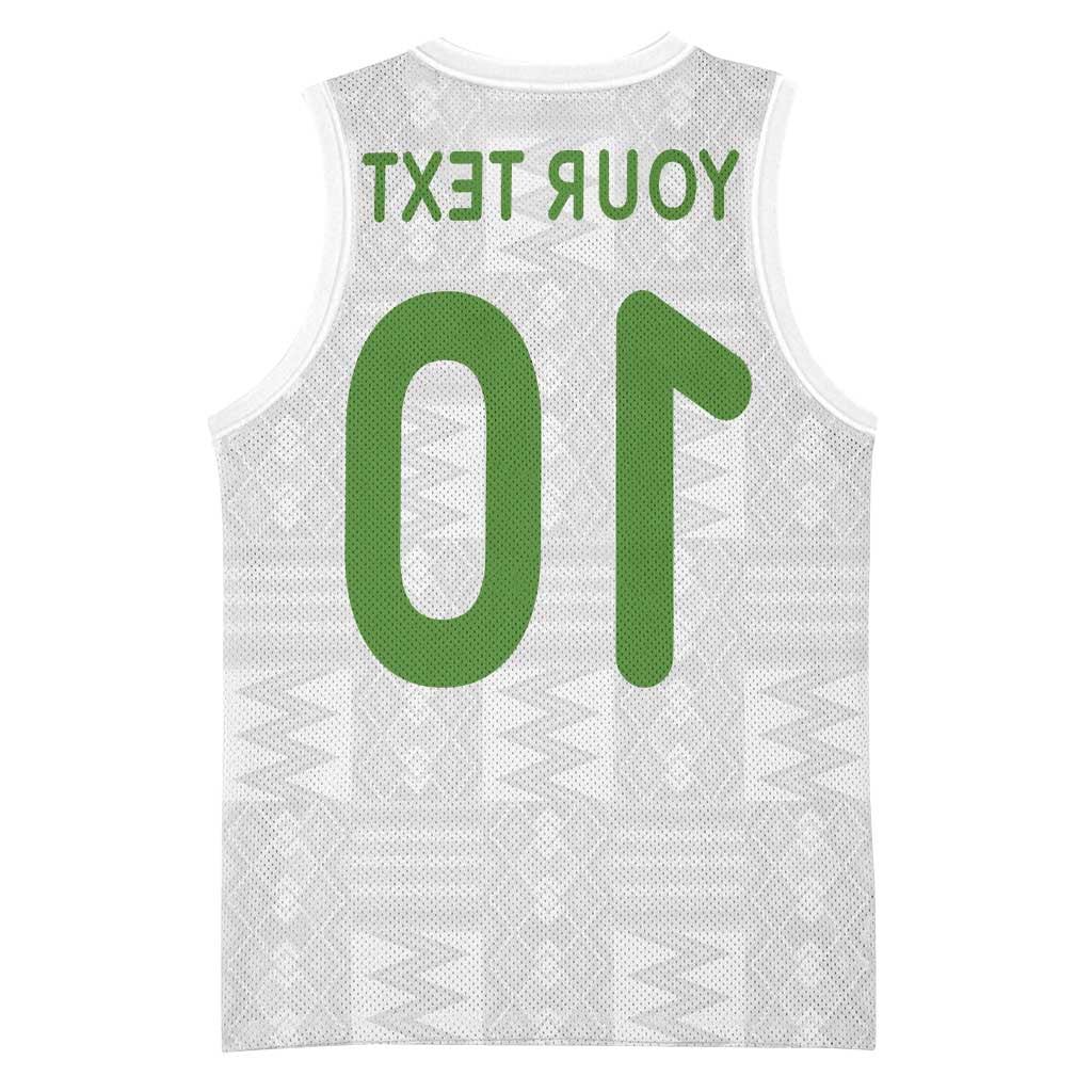 Ghana National Football Custom Basketball Jersey Kente Motifs Sporty Style - African Pride