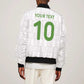 Ghana National Football Custom Bomber Jacket Kente Motifs Sporty Style - African Pride
