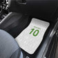 Ghana National Football Custom Car Mats Kente Motifs Sporty Style - African Pride