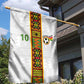 Ghana National Football Custom Garden Flag Kente Motifs Sporty Style - African Pride