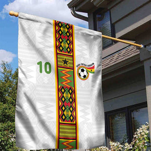 Ghana National Football Custom Garden Flag Kente Motifs Sporty Style - African Pride