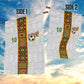 Ghana National Football Custom Garden Flag Kente Motifs Sporty Style - African Pride