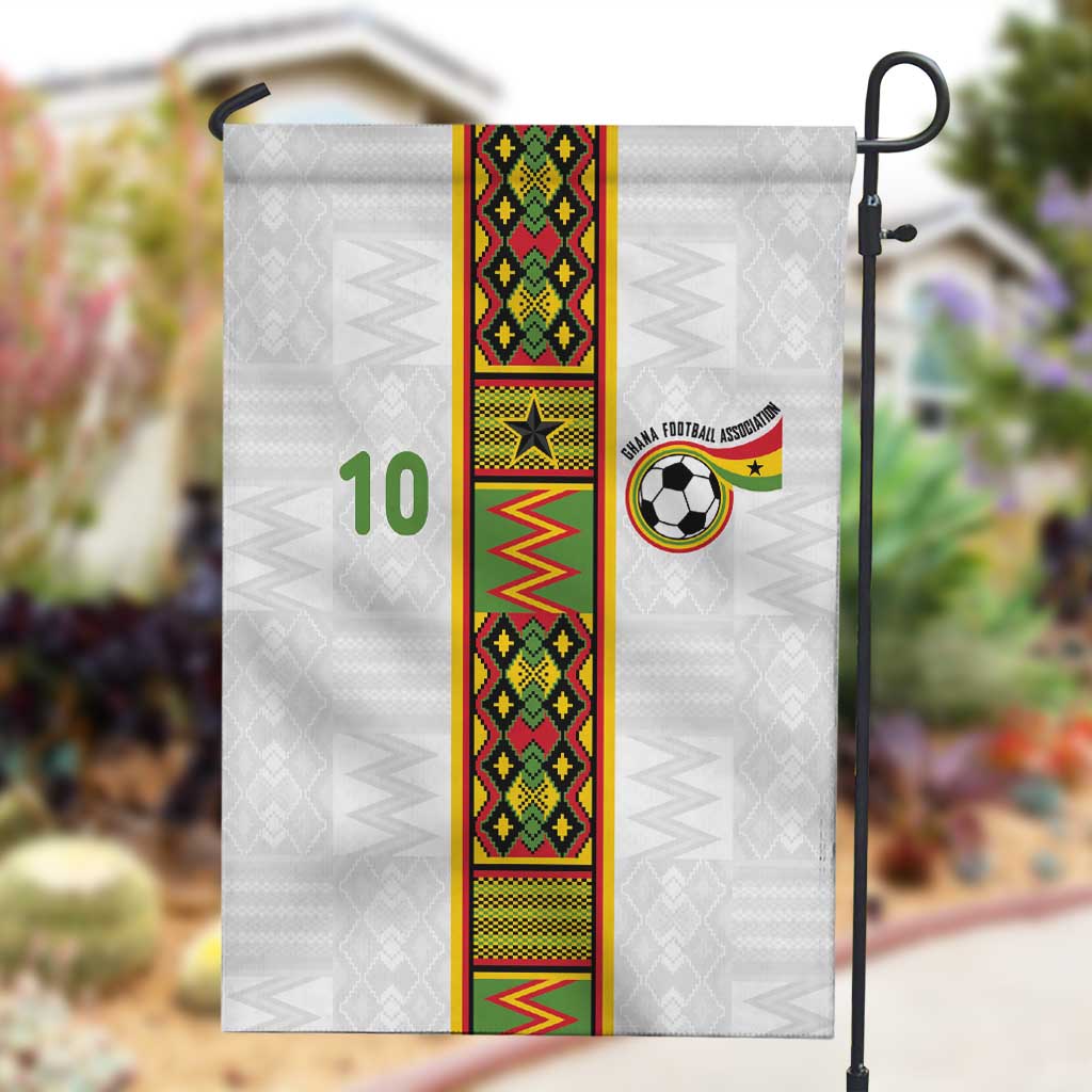 Ghana National Football Custom Garden Flag Kente Motifs Sporty Style - African Pride