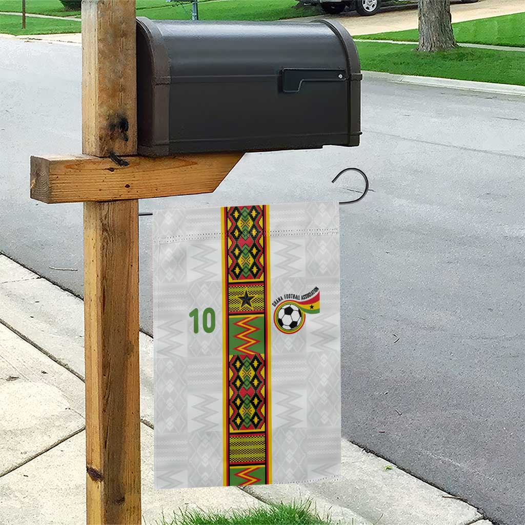 Ghana National Football Custom Garden Flag Kente Motifs Sporty Style - African Pride