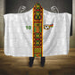 Ghana National Football Custom Hooded Blanket Kente Motifs Sporty Style - African Pride