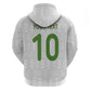 Ghana National Football Custom Hoodie Kente Motifs Sporty Style - African Pride