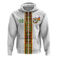 Ghana National Football Custom Hoodie Kente Motifs Sporty Style - African Pride