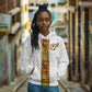 Ghana National Football Custom Hoodie Kente Motifs Sporty Style - African Pride