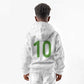 Ghana National Football Custom Kid Hoodie Kente Motifs Sporty Style - African Pride