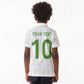 Ghana National Football Custom Kid Polo Shirt Kente Motifs Sporty Style - African Pride