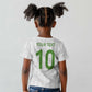 Ghana National Football Custom Kid T shirt Kente Motifs Sporty Style - African Pride