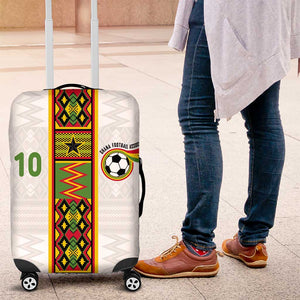 Ghana National Football Custom Luggage Cover Kente Motifs Sporty Style - African Pride
