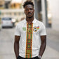 Ghana National Football Custom Polo Shirt Kente Motifs Sporty Style - African Pride