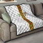 Ghana National Football Custom Quilt Kente Motifs Sporty Style - African Pride