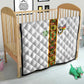 Ghana National Football Custom Quilt Kente Motifs Sporty Style - African Pride