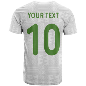 Ghana National Football Custom T shirt Kente Motifs Sporty Style - African Pride