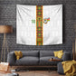 Ghana National Football Custom Tapestry Kente Motifs Sporty Style - African Pride