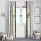 Ghana National Football Custom Window Curtain Kente Motifs Sporty Style - African Pride