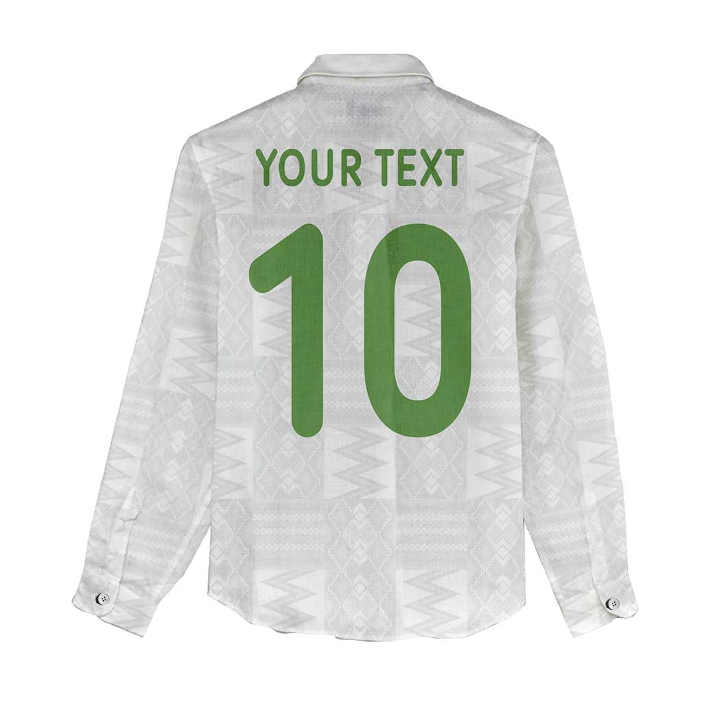 Ghana National Football Custom Women Casual Shirt Kente Motifs Sporty Style - African Pride