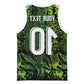 Nigeria National Football Custom Basketball Jersey Super Eagles-Shoulders Sleeves Armor - African Pride