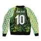 Nigeria National Football Custom Bomber Jacket Super Eagles-Shoulders Sleeves Armor - African Pride