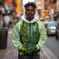 Nigeria National Football Custom Hoodie Super Eagles-Shoulders Sleeves Armor - African Pride