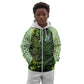 Nigeria National Football Custom Kid Hoodie Super Eagles-Shoulders Sleeves Armor - African Pride