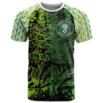 Nigeria National Football Custom T shirt Super Eagles-Shoulders Sleeves Armor - African Pride