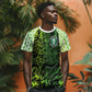 Nigeria National Football Custom T shirt Super Eagles-Shoulders Sleeves Armor - African Pride