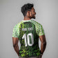 Nigeria National Football Custom T shirt Super Eagles-Shoulders Sleeves Armor - African Pride
