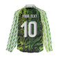 Nigeria National Football Custom Women Casual Shirt Super Eagles-Shoulders Sleeves Armor - African Pride
