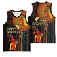 Happy Kwanzaa African Basketball Jersey - Tribal Pattern - African Pride