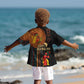 Happy Kwanzaa African Kid Hawaiian Shirt - Tribal Pattern