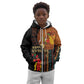 Happy Kwanzaa African Kid Hoodie - Tribal Pattern