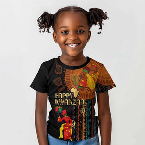 Happy Kwanzaa African Kid T shirt - Tribal Pattern