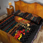 Happy Kwanzaa African Quilt Bed Set - Tribal Pattern